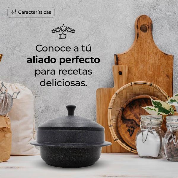 Queen Sense Olla Horno Tradicional Coreano De Mármol 18cm