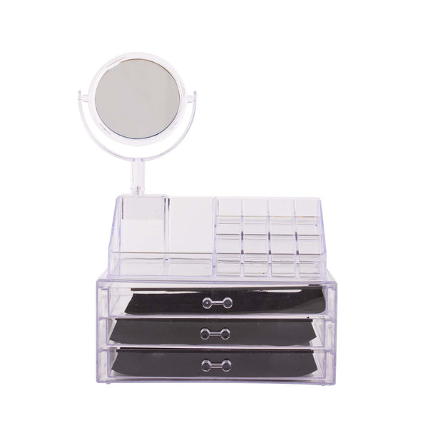 Queen Sense Organizador Para Cosméticos Con Cajones Y Espejo