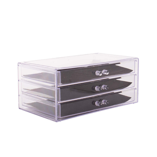 Queen Sense Organizador Para Cosméticos Con Cajones Y Espejo