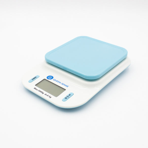 Queen Sense Bascula Digital Cuadrada 0.5Gr/5Kg