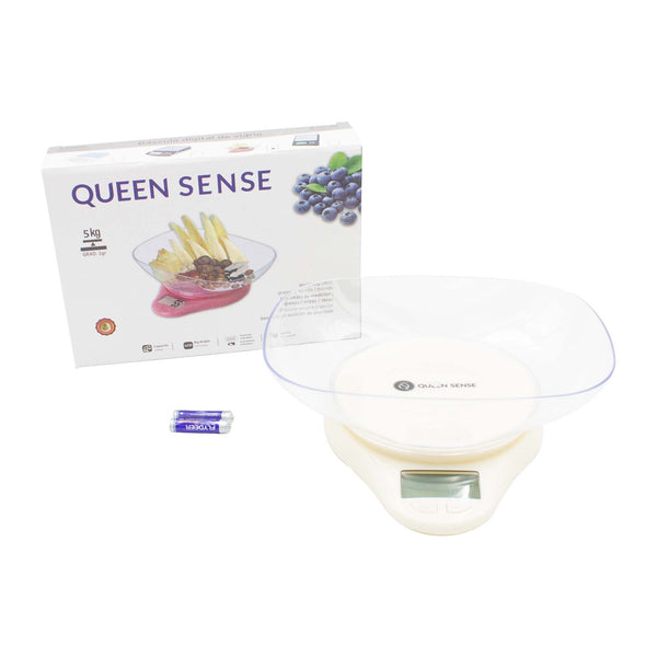 queen sense Bascula Digital Pera 1Gr/5Kg