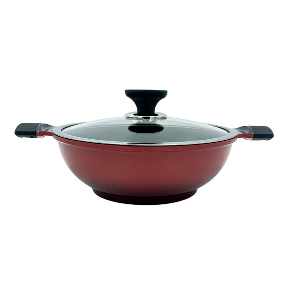 queen sense Cazuela Diamante C/Tapa Maple 26 Cm