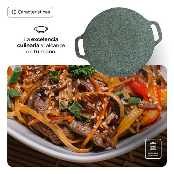 Queen Sense Comal Redondo Jade Pro IH Verde