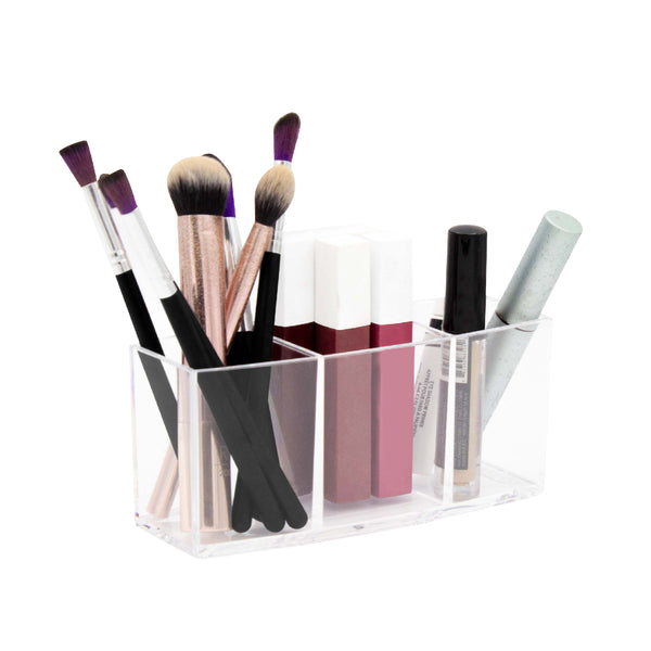 queen sense Contenedor Acrilico 3 Secciones