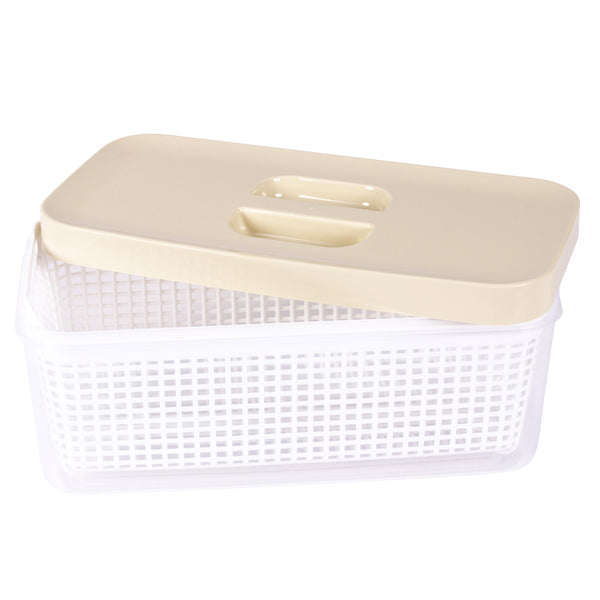 Queen Sense Contenedor Con Rejilla Rectangular