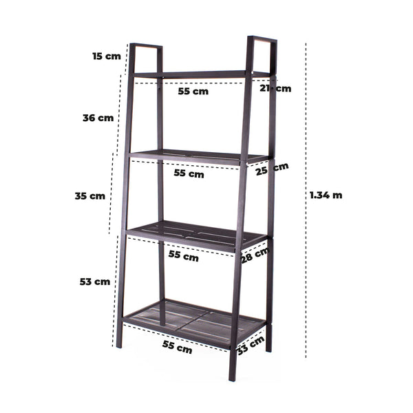 Queen Sense Estante Trapezoide 4 Niveles Grande