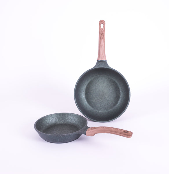 queen sense Juego De 2 Sartenes JADE PRO