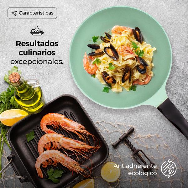 Queen Sense Juego Jade Basico 8 Piezas