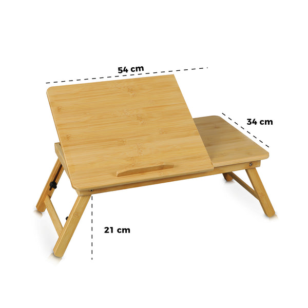 Queen Sense Mesa Para Laptop De Bambu