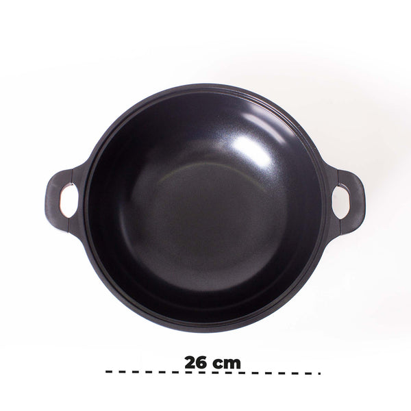 queen sense Olla Baja Cerámica Venice C/Tapa