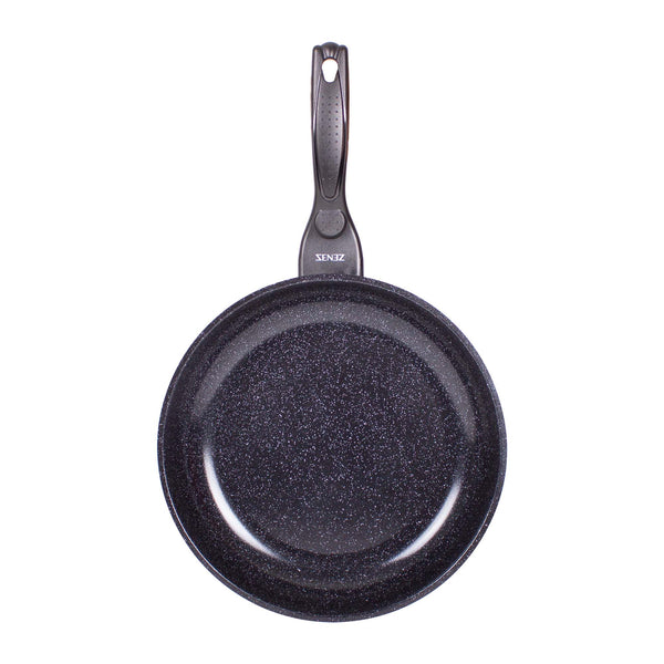 Queen Sense Sartén Ceramica Zenez 28 Cm Negro