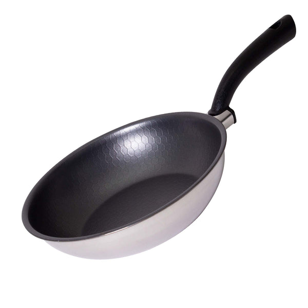 queen sense Sartén Hondo Acero Inoxidable 26 Cm