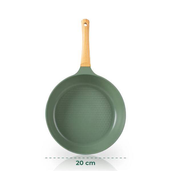 queen sense Sartén Plano Jade Premium