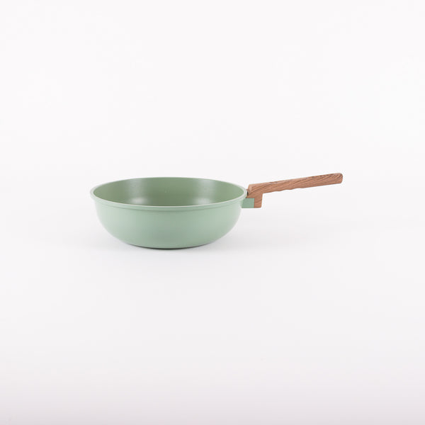 Queen Sense Sartén Wok Jade Premium IH Verde 28 Cm