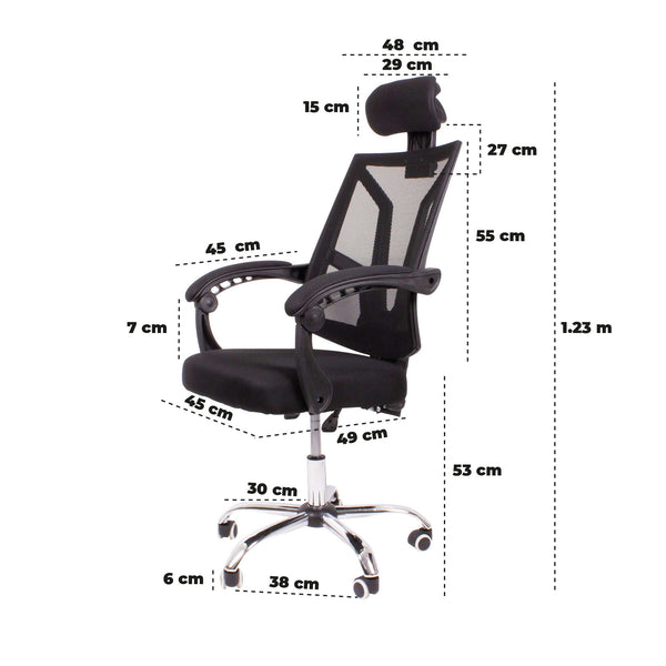 Queen Sense Silla Reclinable De Malla