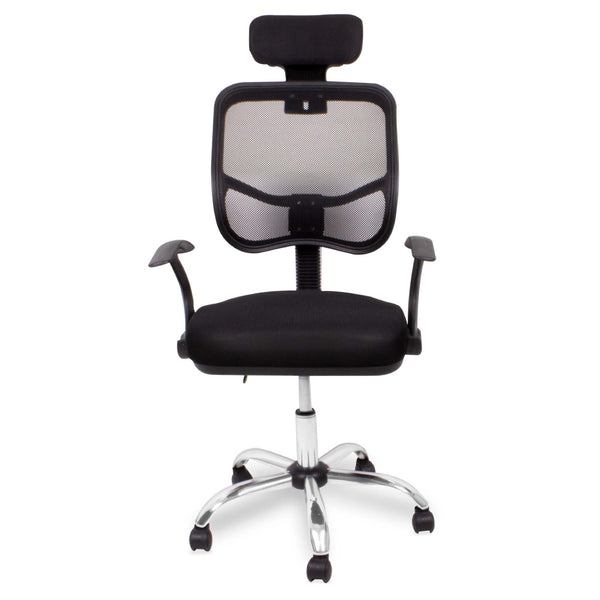 queen sense Silla Reclinable Ergonomica Negro