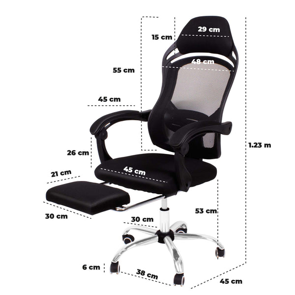 Queen Sense Silla Reclinable Reposapiés