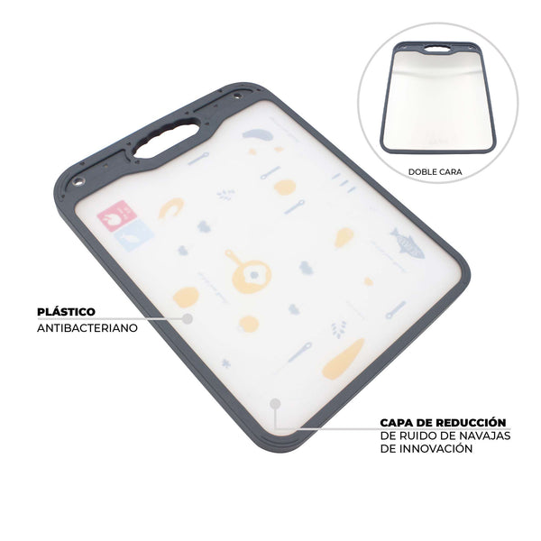 Queen Sense Tabla Para Picar De Acero Mediana