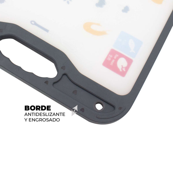 Queen Sense Tabla Para Picar De Acero Mediana