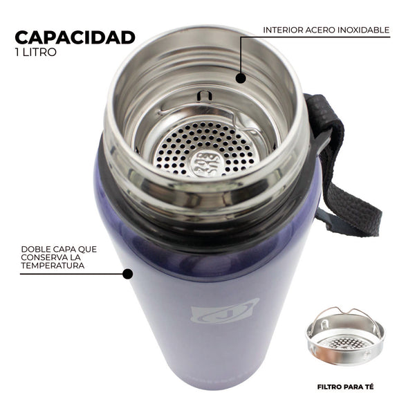 Queen Sense Termo AI Hermético 1 Litro