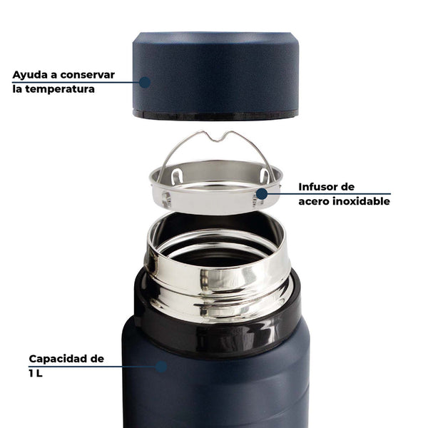 Queen Sense Termo Senderismo 1 Litro