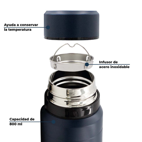 Queen Sense Termo Senderismo 800 ML