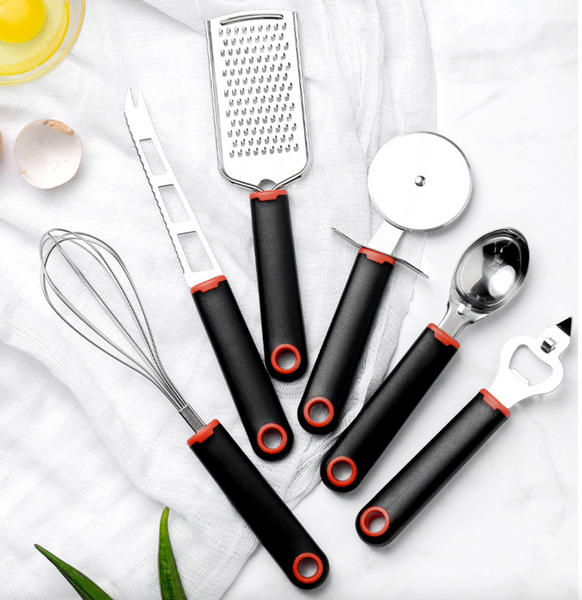 Queen Sense Utensilios De Acero Inox-9 Piezas