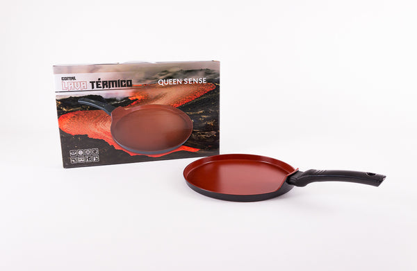 queen sense SARTEN COMAL/CREPERA TERMICO ROJO 26 CM