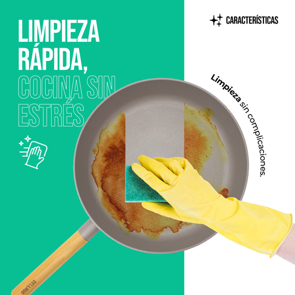 Queen Sense SARTÉN DE CERÁMICA ANTIADHERENTE 24CM DELLAGO PREMIUM