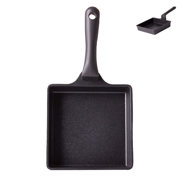 queen sense Sartén Mini Cuadrado Diamante Negro 15 Cm