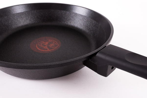 Queen Sense Sartén Plano Mármol IH Térmico Negro 28 Cm