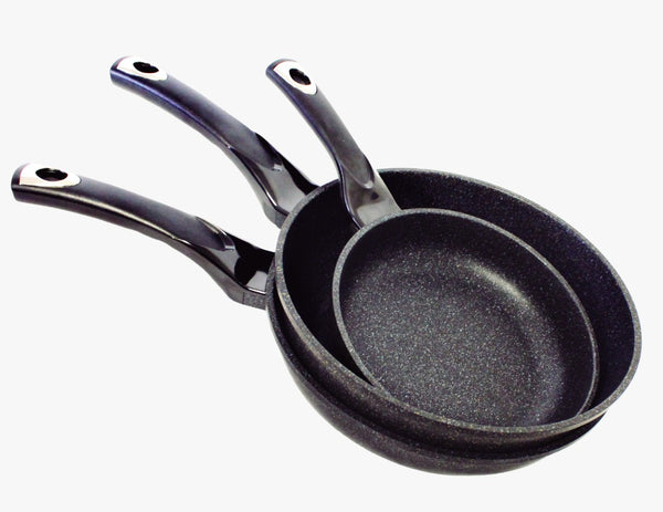 queen sense Set 3 Sartenes Mármol Basic 20 24 26 Cm