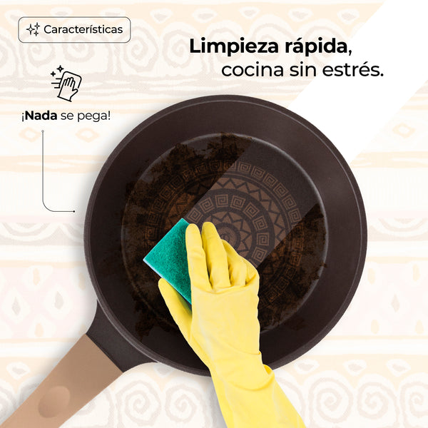 Queen Sense Set 3 Sartenes Xiocolat Edición Especial 15 Años Queen Sense