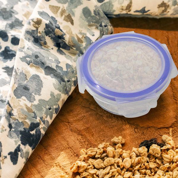 Queen Sense Set Contenedores De Alimentos De Cristal 18 Piezas