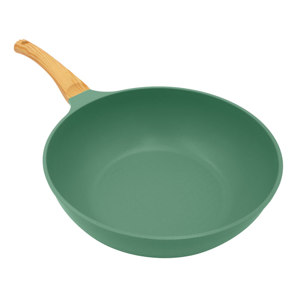 Queen Sense Set De 3 Sartenes Con Recubrimiento De Jade Premium