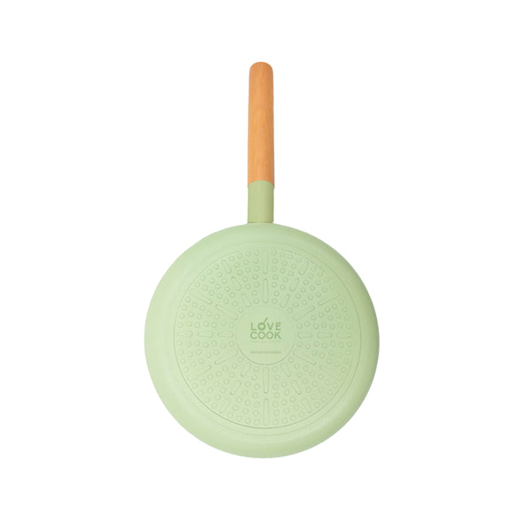 Queen Sense Set Sartenes Ceramica 20 Y 26 Cm Mango De Madera