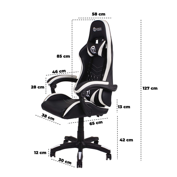 Queen Sense Silla Gamer Ergonomic Reclinable QT-2001