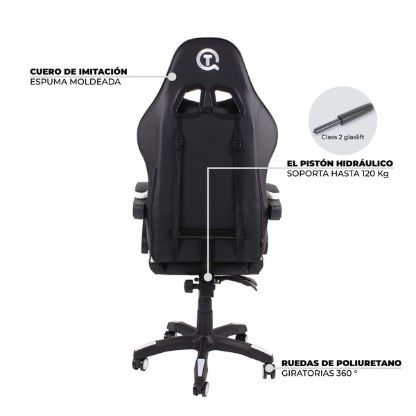 Queen Sense Silla Gamer Ergonomic Reclinable QT-2001