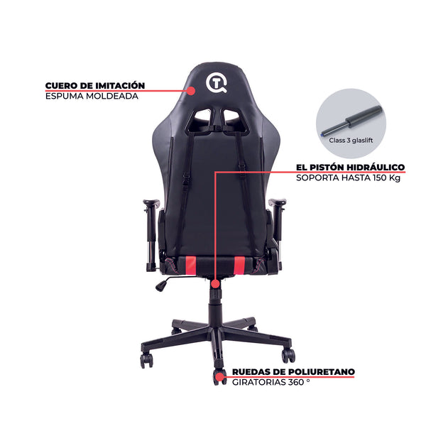 Queen Sense Silla Gamer Ergonomic Reclinable QT-3001