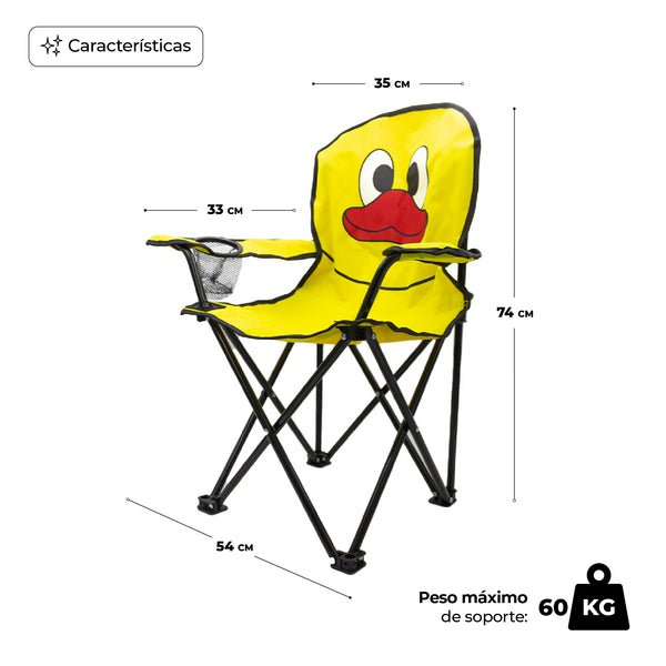 Queen Sense Sillas Plegables Para Camping Infantiles