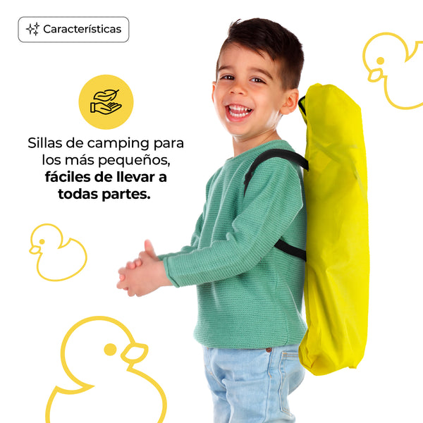Queen Sense Sillas Plegables Para Camping Infantiles