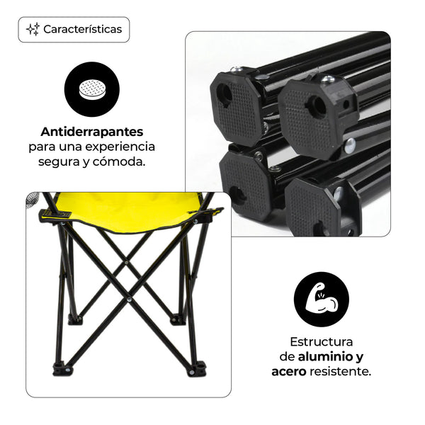 Queen Sense Sillas Plegables Para Camping Infantiles