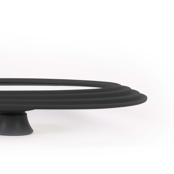 Queen Sense Uni-tapa De Cristal Templado Con Silicón 20 22 24 Cm