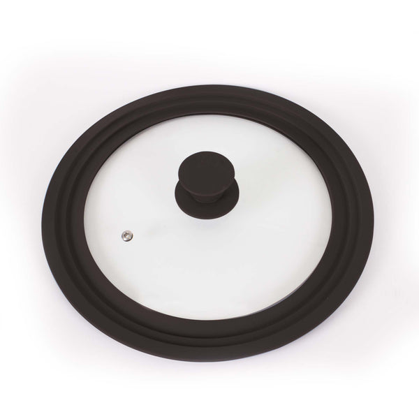 Queen Sense Uni-tapa De Cristal Templado Con Silicón 24 26 28 Cm