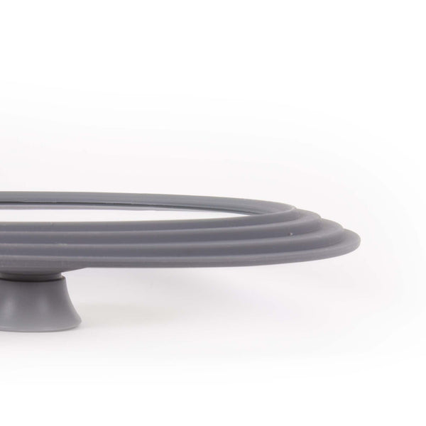 Queen Sense Uni-tapa De Cristal Templado Con Silicón 26 28 30 Cm