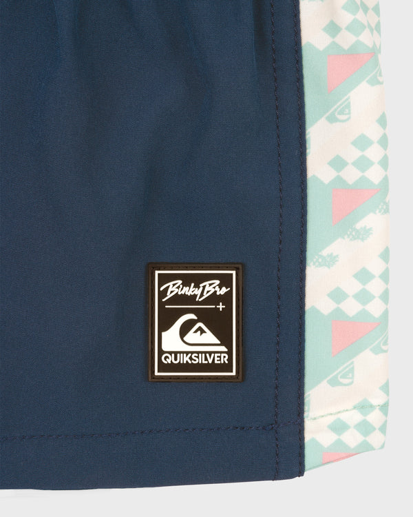 Quiksilver BinkyBro X Quiksilver Big Bay Swim Trunks