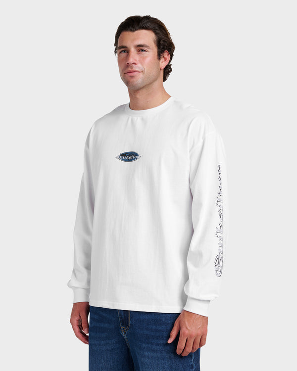 quiksilver Chrome English Long Sleeve Mercury T-Shirt