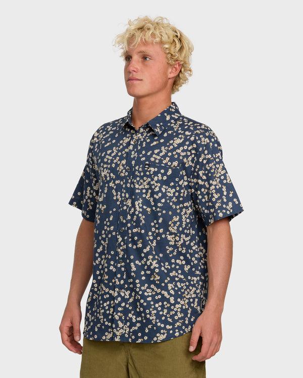 Quiksilver Cosmic Fields Classic Short Sleeve Shirt