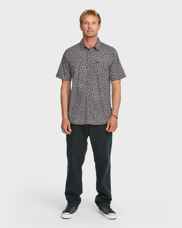 Quiksilver Ditseaweed Classic Stretch Short Sleeve Shirt