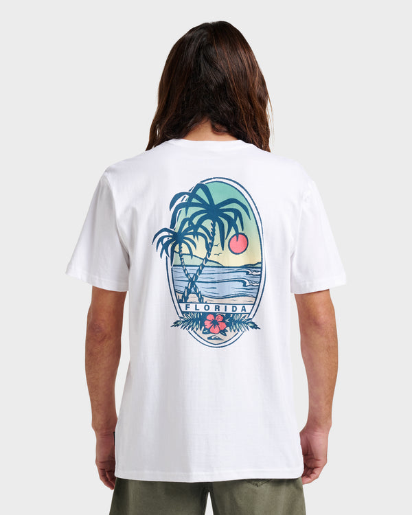 Quiksilver Fl Florida Lookout Point Classic T-shirt